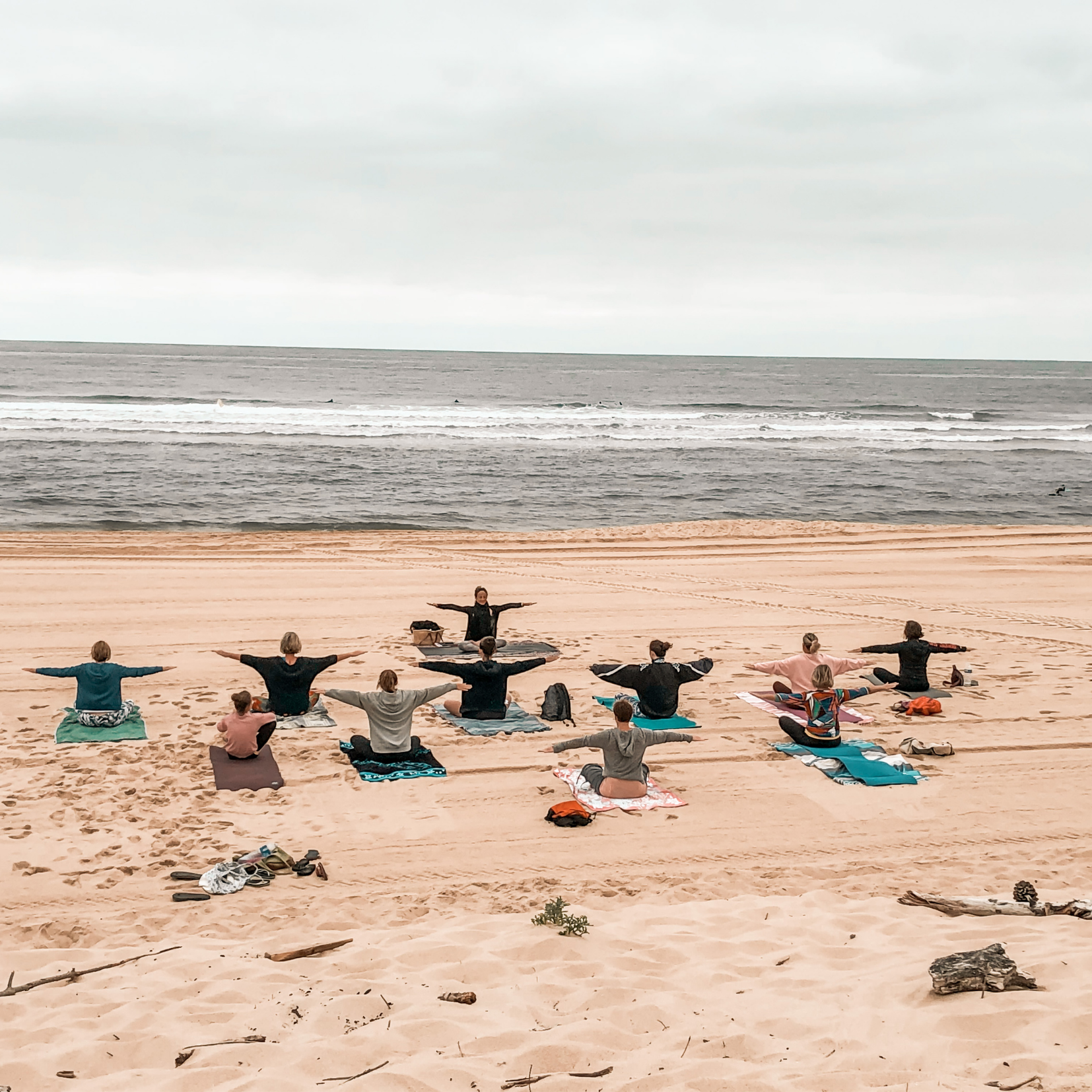 Beach Yoga Messanges